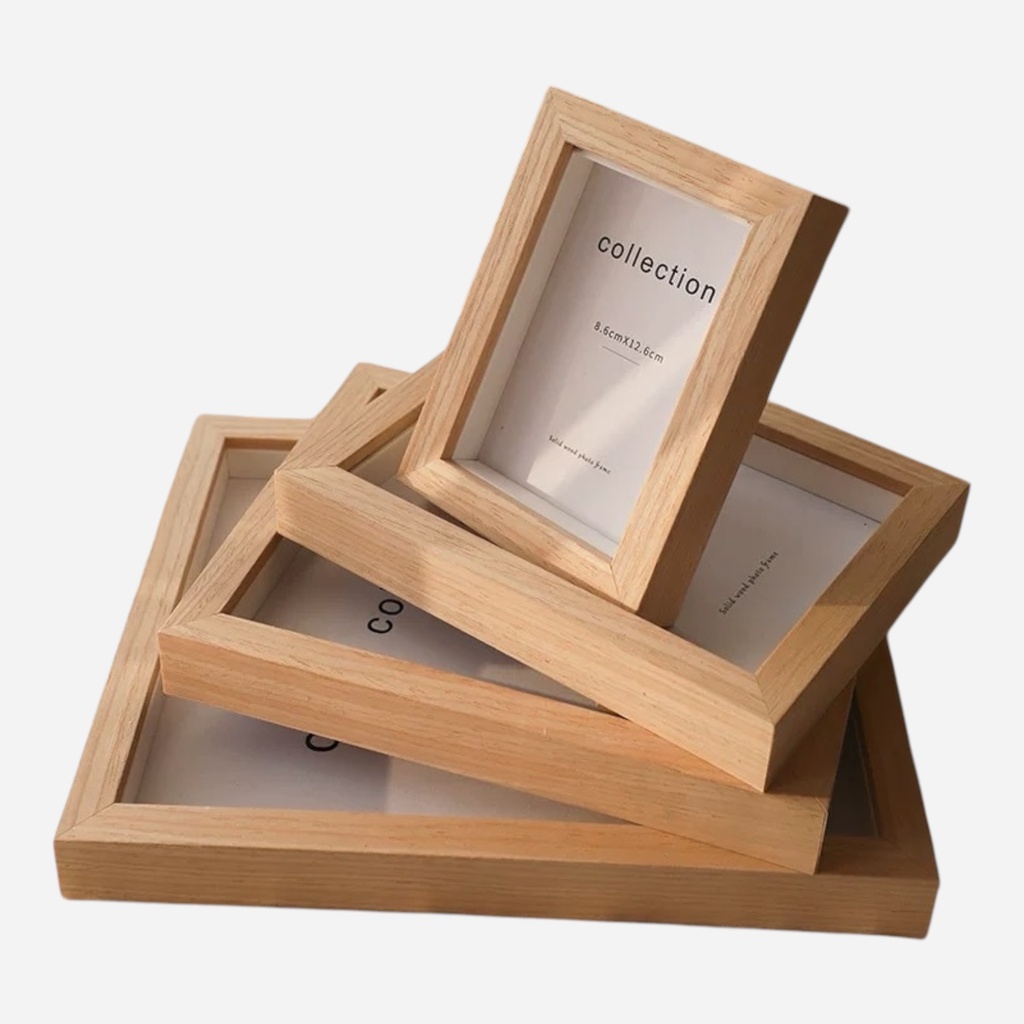 OVJ Light Wooden Frame A4 Natural Grain