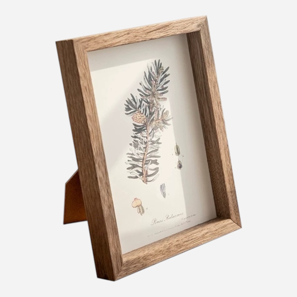 OVJ Light Wooden Frame A4 Dark Grain