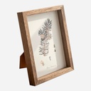 OVJ Light Wooden Frame A4 Dark Grain