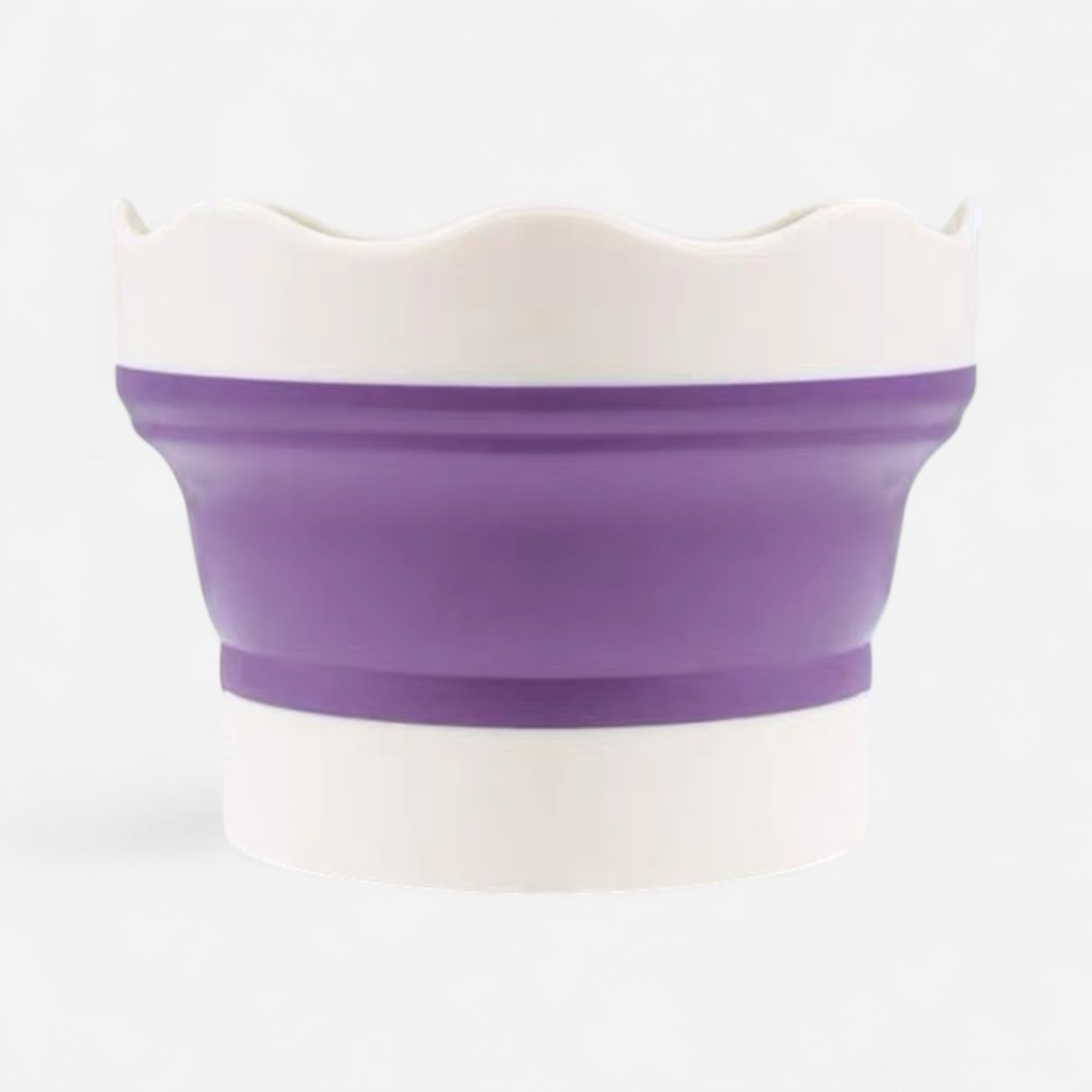 OVJ Silicone Folding Cup 8cm x 10cm Violet
