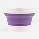 OVJ Silicone Folding Cup 8cm x 10cm Violet