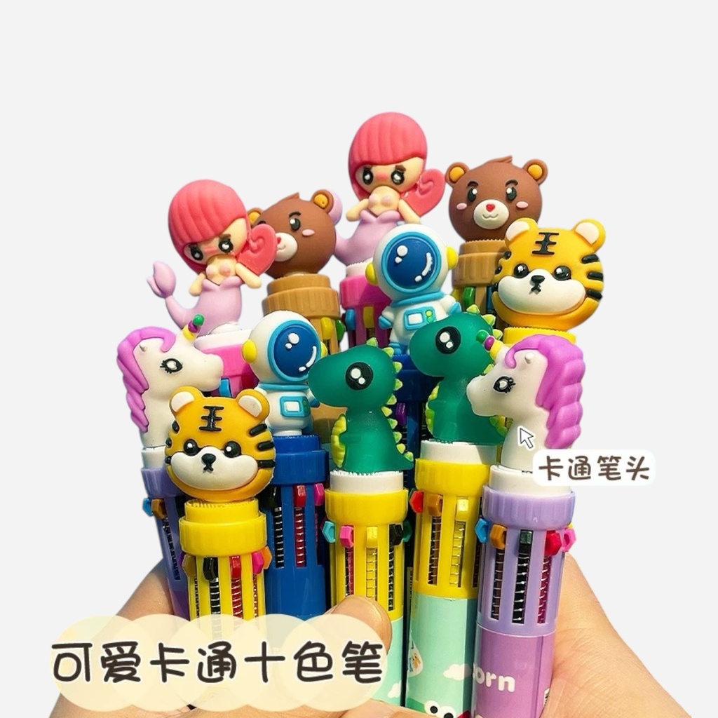 OVJ Silicone Character Multi Pen