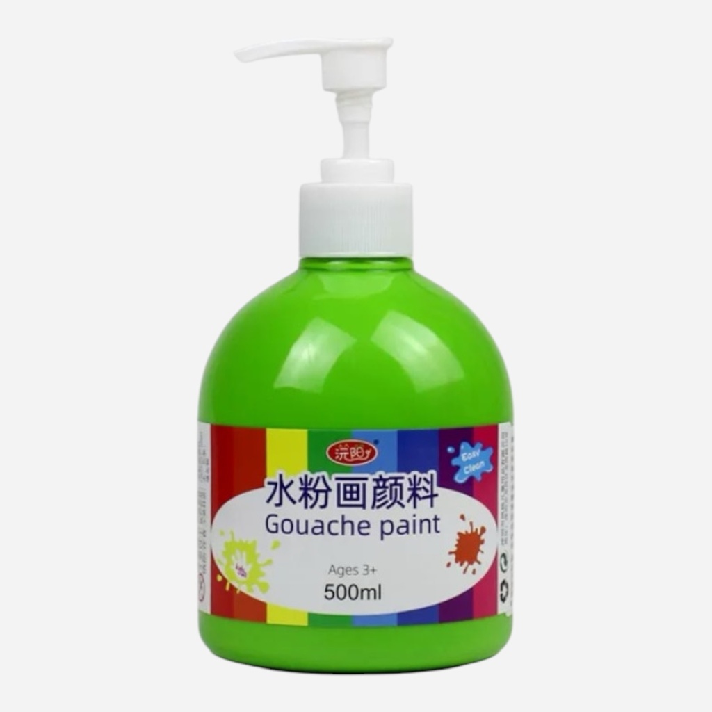 OVJ Washable Gouache Paint 500ml Grass Green