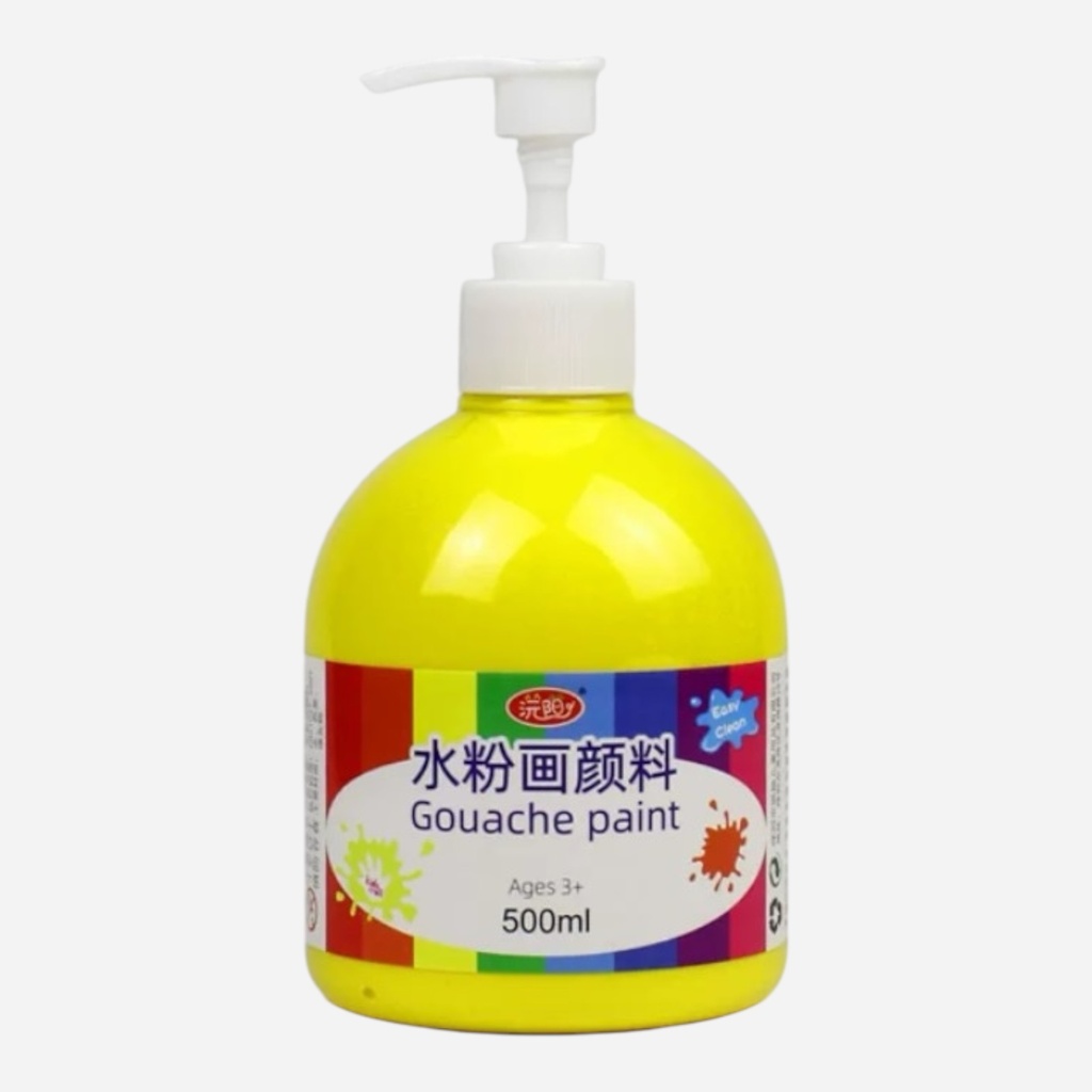 OVJ Washable Gouache Paint 500ml Golden Yellow
