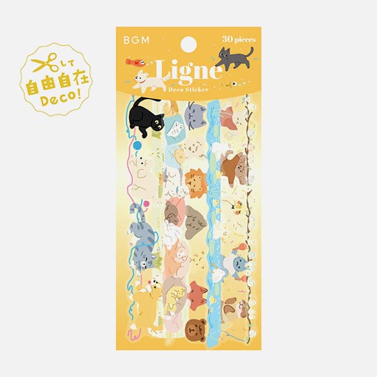 BGM Ligne Deco Sticker Animal x 30
