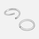 OVJ Jump Ring Silver 10mm x 100