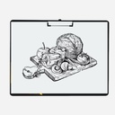 OVJ PP Clipboard Landscape A3