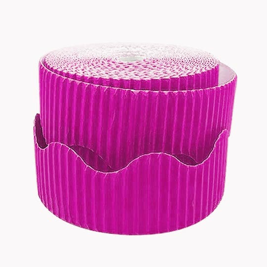 OVJ Bordette Decorative Border 5.7cm x 15.2m Rose Pink