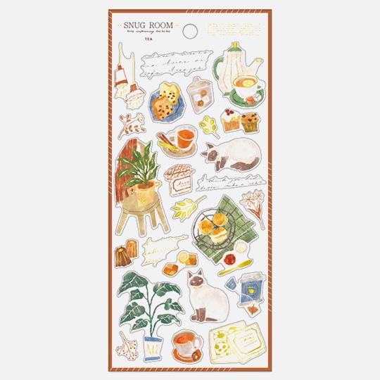 MIND WAVE Snug Room Sticker