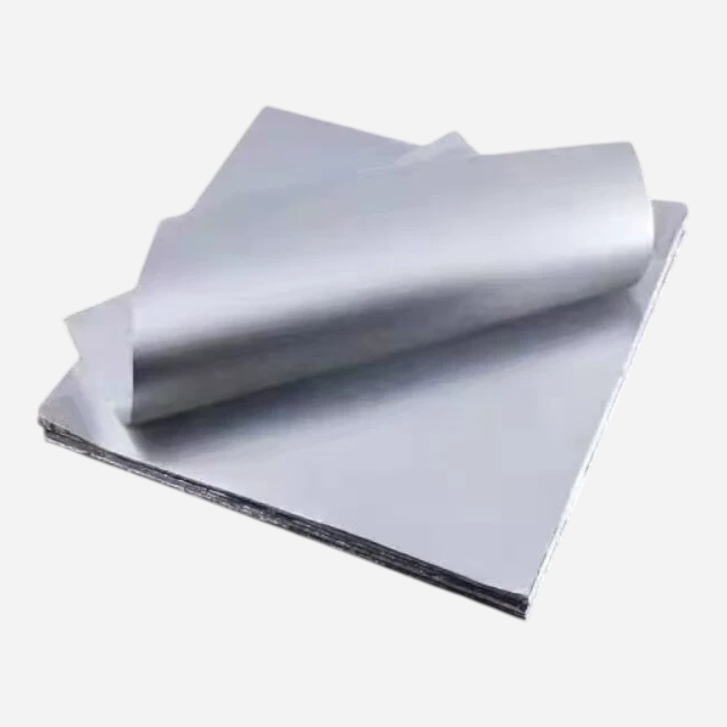 OVJ Ready Cut Aluminium Foil Sheet 30cm x 30cm x 100