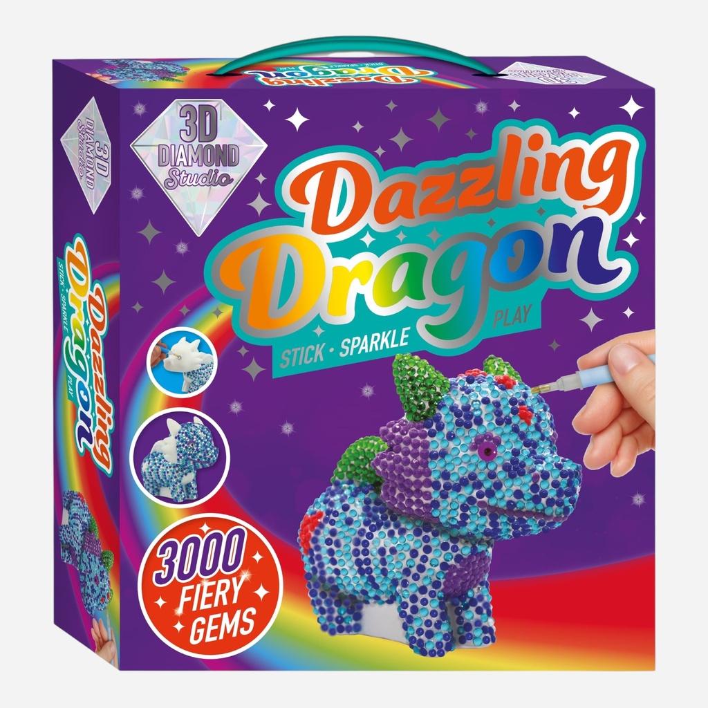 BOOKOLI 3D Diamond Studio - Dazzling Dragon