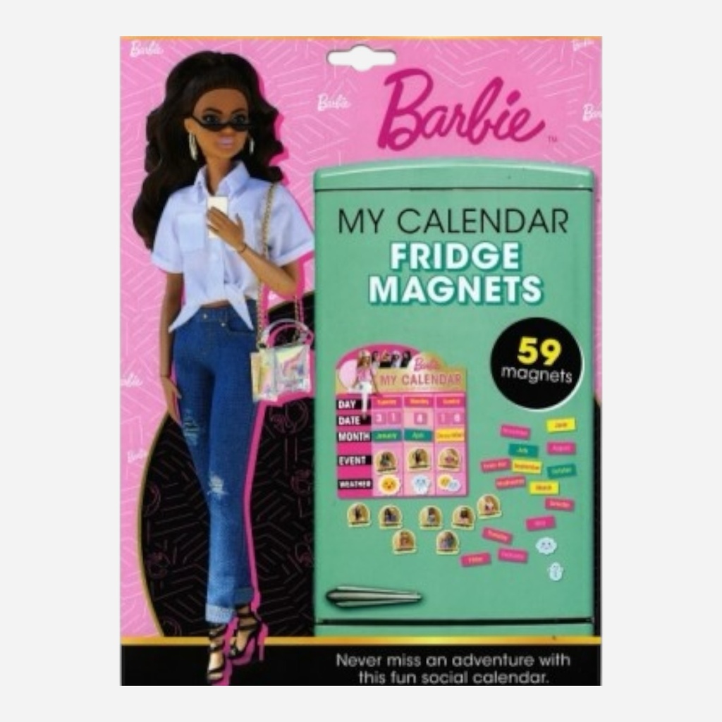 ALLIGATOR My Calendar Fridge Magnets - Barbie