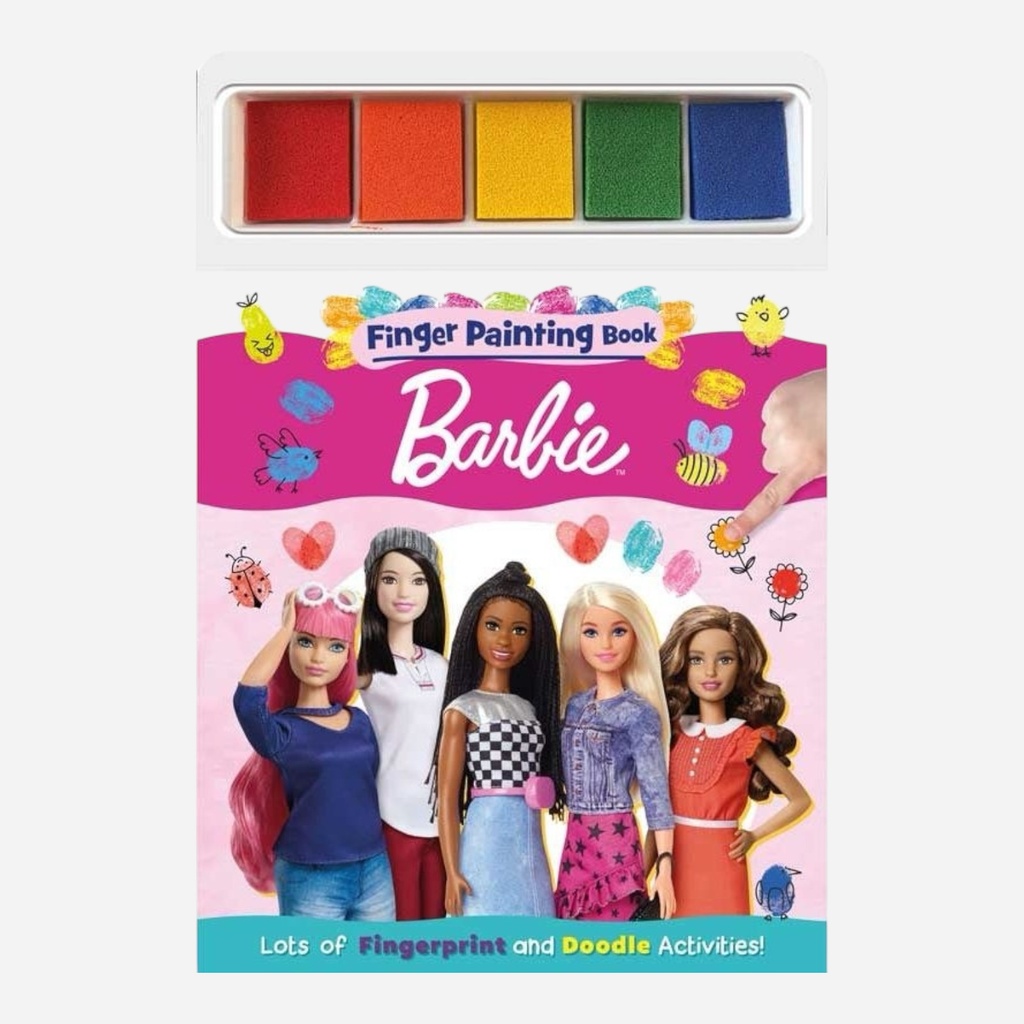 ALLIGATOR Finger Painting Book - Barbie