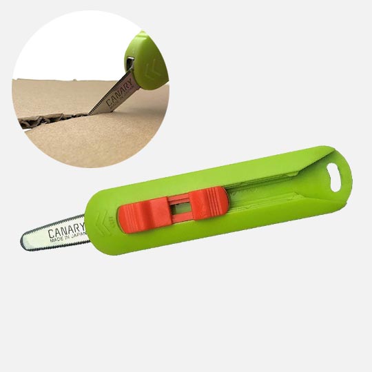 CANARY Retractable Serrated Blade Cardboard Cutter