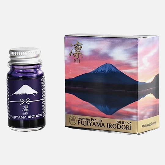 TERANISHI Fujiyama Irodori Fountain Pen Ink 12ml Rin