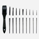 OVJ Watercolor Brush Wooden Box Set x 10