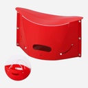 OVJ Collapsible Plastic Stool Red