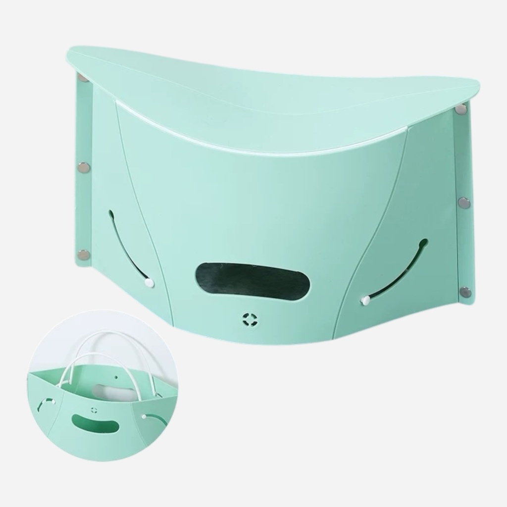 OVJ Collapsible Plastic Stool Mint