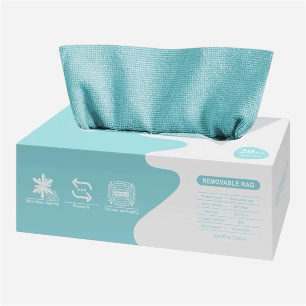 OVJ Pull-Out Rag 20cm x 20cm x 20 Blue