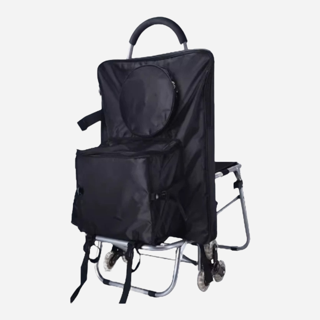OVJ Backpack Chair Art Trolley Black
