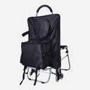 OVJ Backpack Chair Art Trolley Black