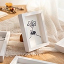 OVJ Light Wooden Frame A4 White