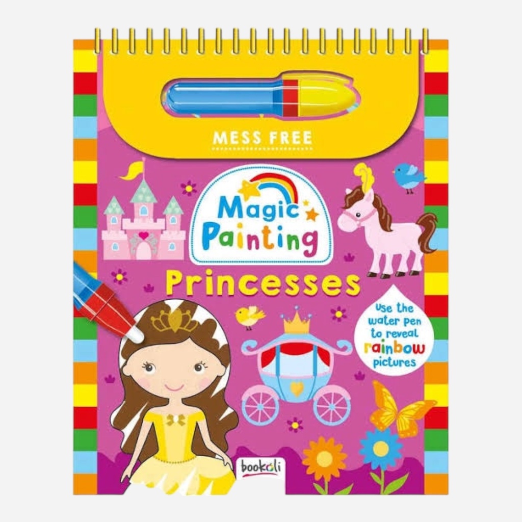 BOOKOLI Magic Painting Princesses