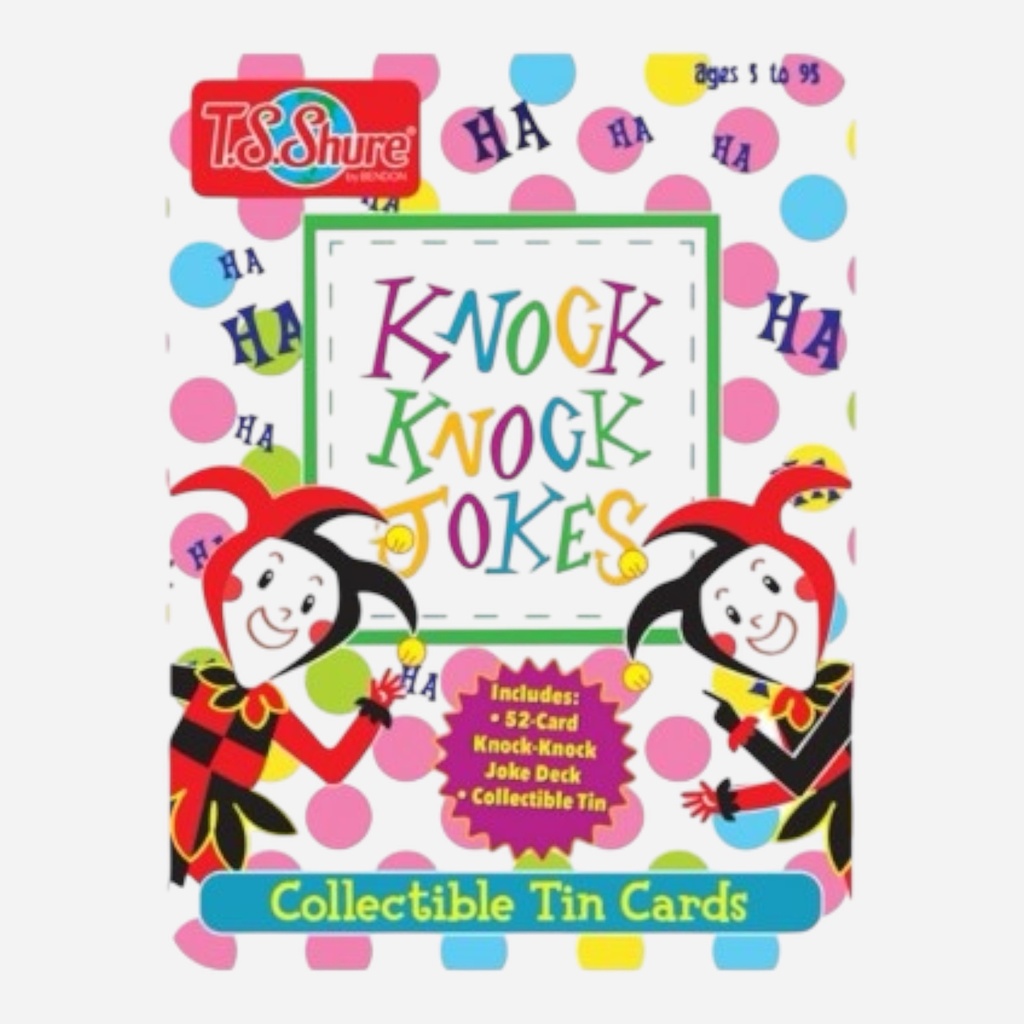 BENDON Collectible Tin Cards - Knock Knock Jokes