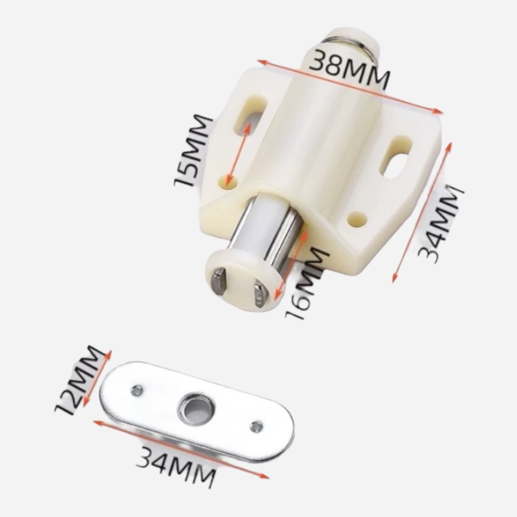 OVJ Magnetic Door Catch 2-Part