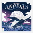 HINKLER Art Maker Animals Creative Coloring Book