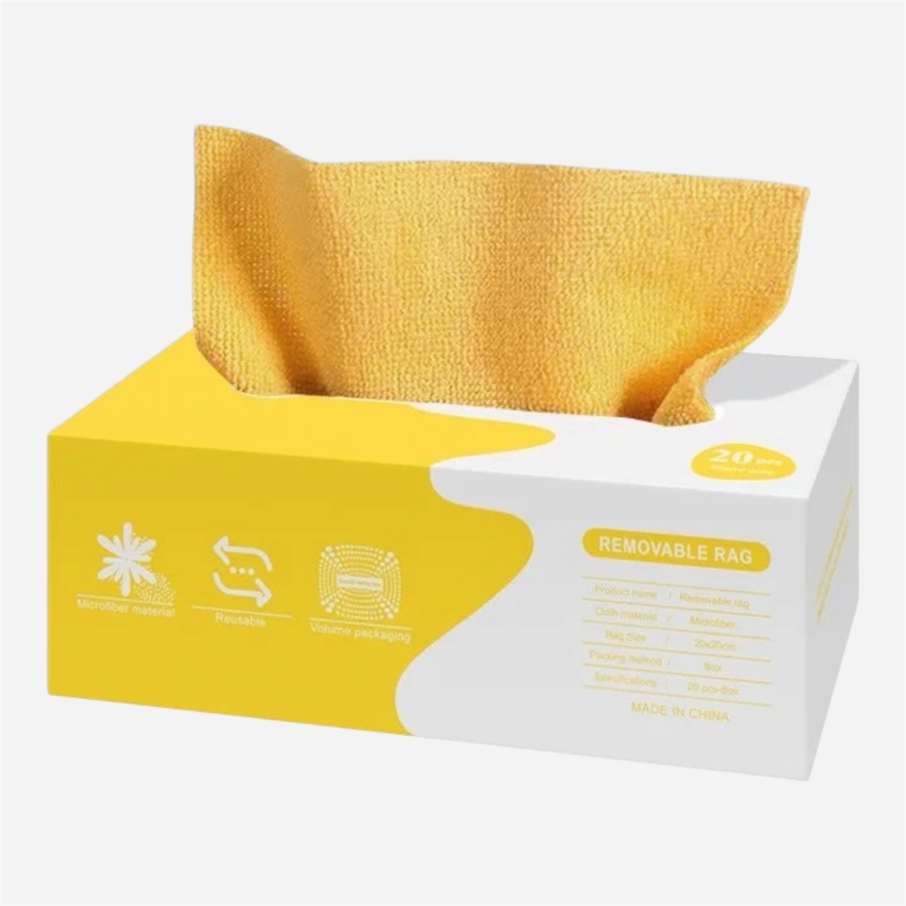 OVJ Pull-Out Rag 20cm x 20cm x 20 Orange