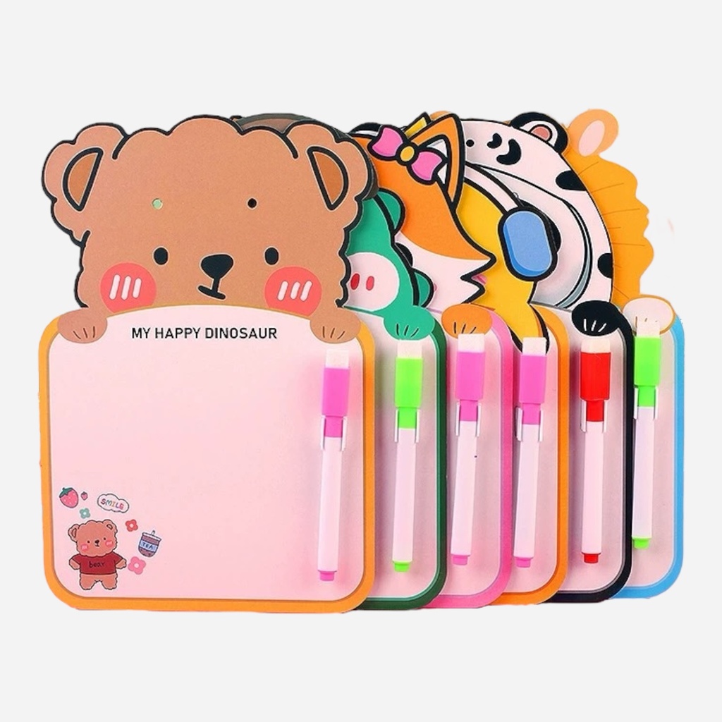 OVJ Magnetic Whiteboard With Washable Marker