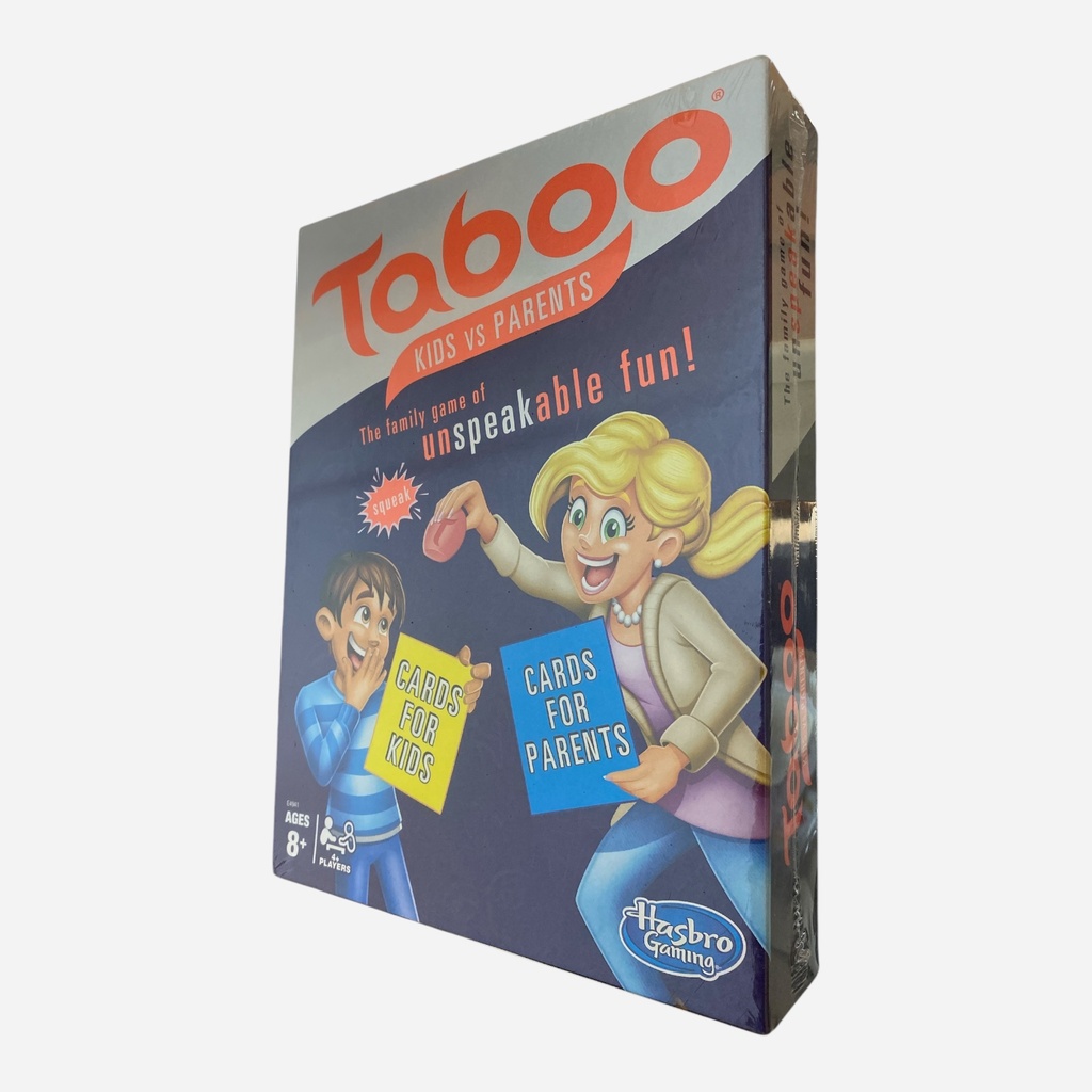 HASBRO Taboo Kids VS Parents - The Family Game Of Unspeakable Fun