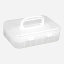 OVJ Drawing Pencil Storage Box Smoke White