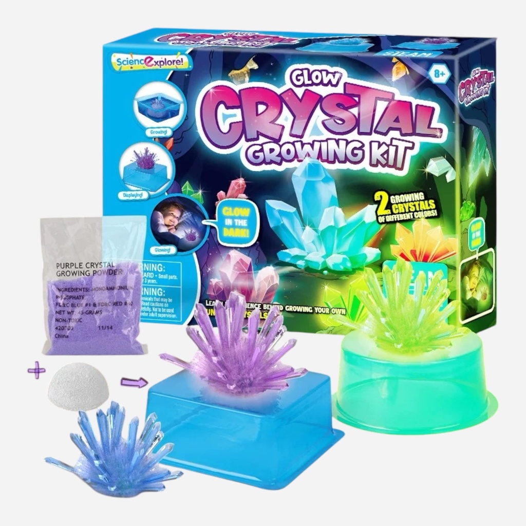 OVJ Science Explorer! Glow Crystal Growing Kit