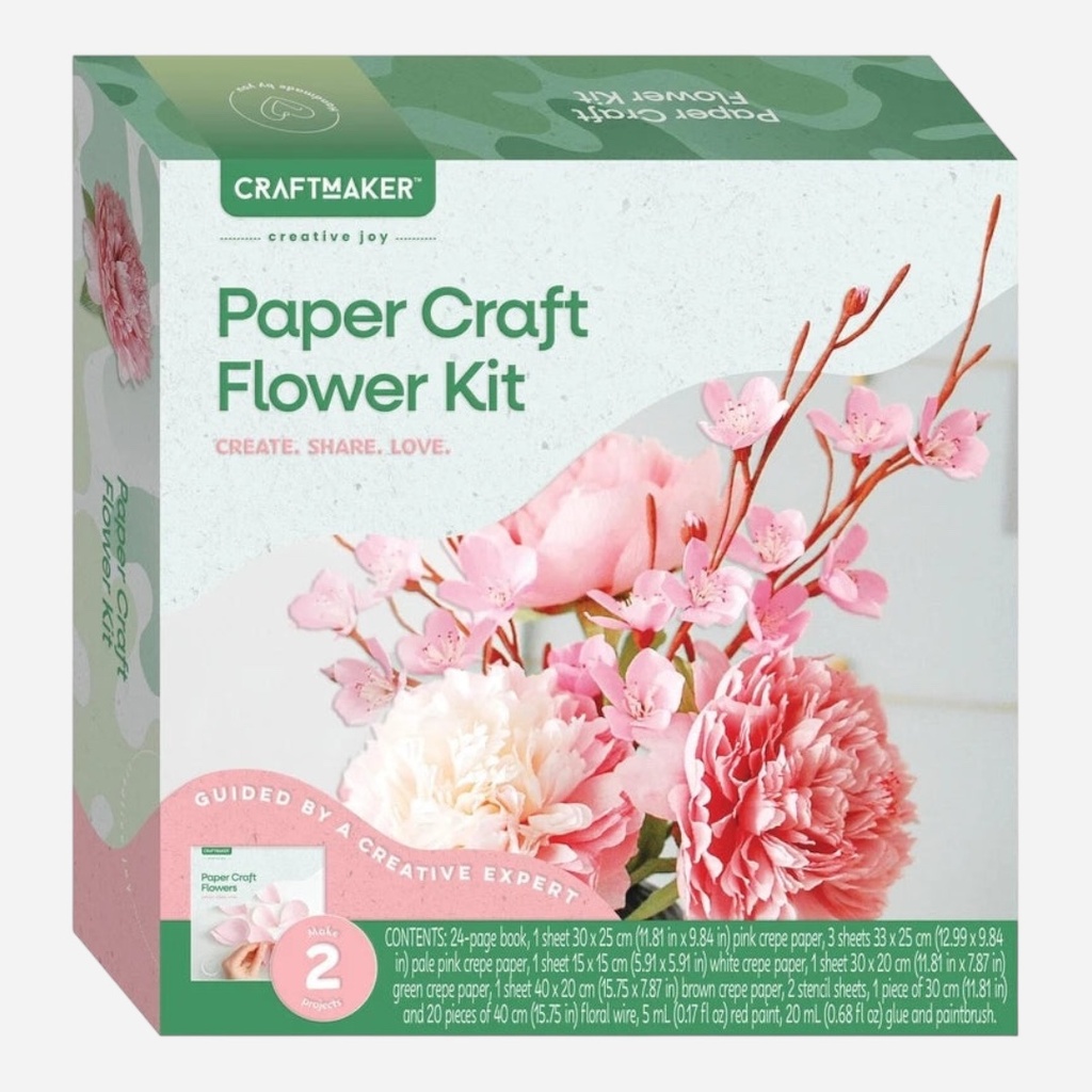HINKLER Craft Maker Paper Craft Flower Kit