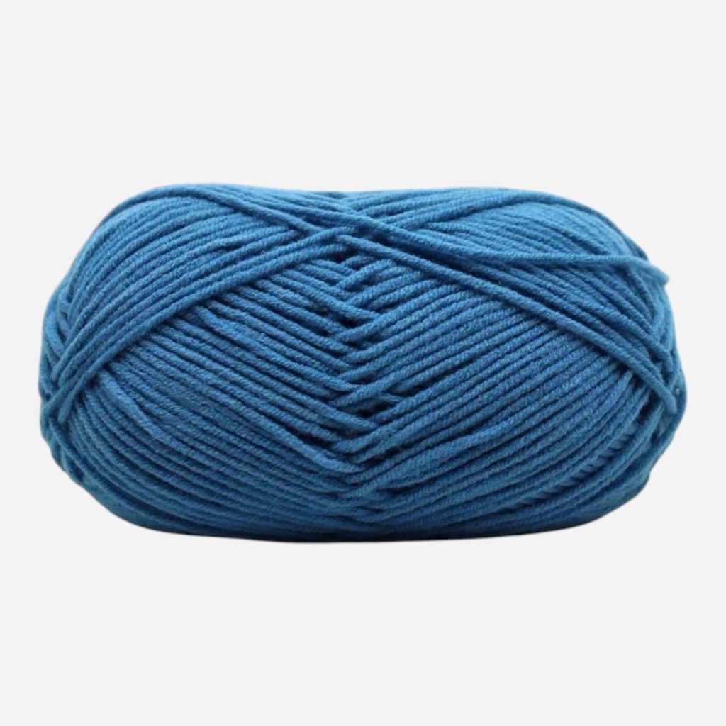 OVJ Milk Cotton Yarn 50g 42 Peacock Blue