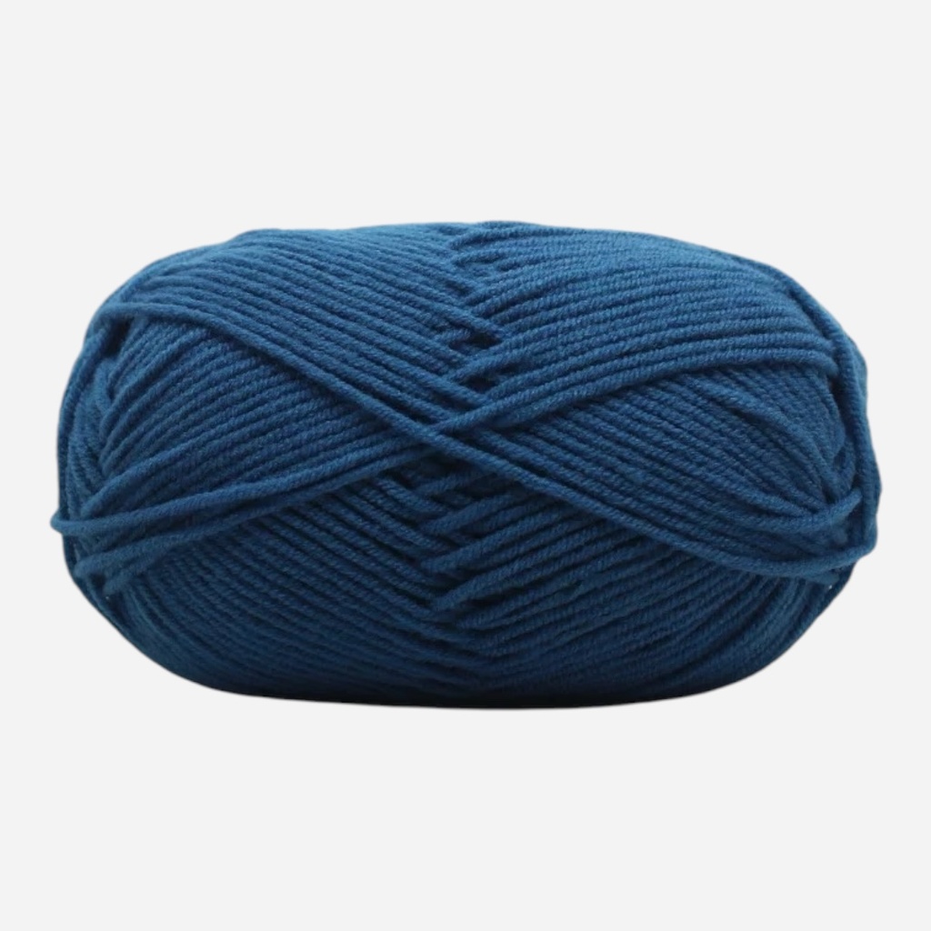 OVJ Milk Cotton Yarn 50g 46 Jeans Blue