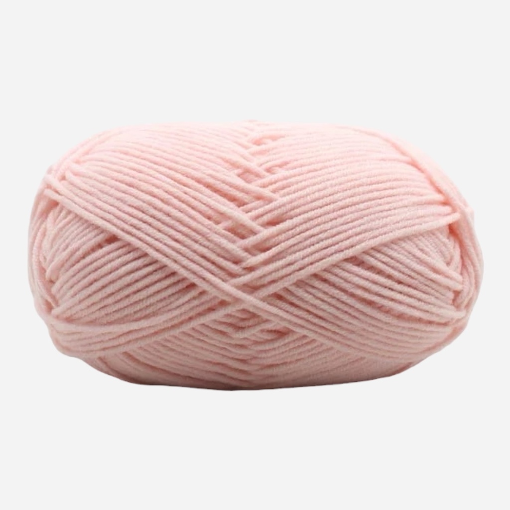 OVJ Milk Cotton Yarn 50g 49 Sakura Pink