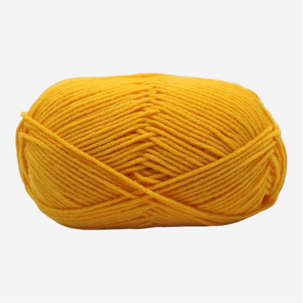 OVJ Milk Cotton Yarn 50g 60 Ming Yellow
