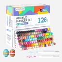 OVJ Languo Acrylic Brush Marker Set x 126