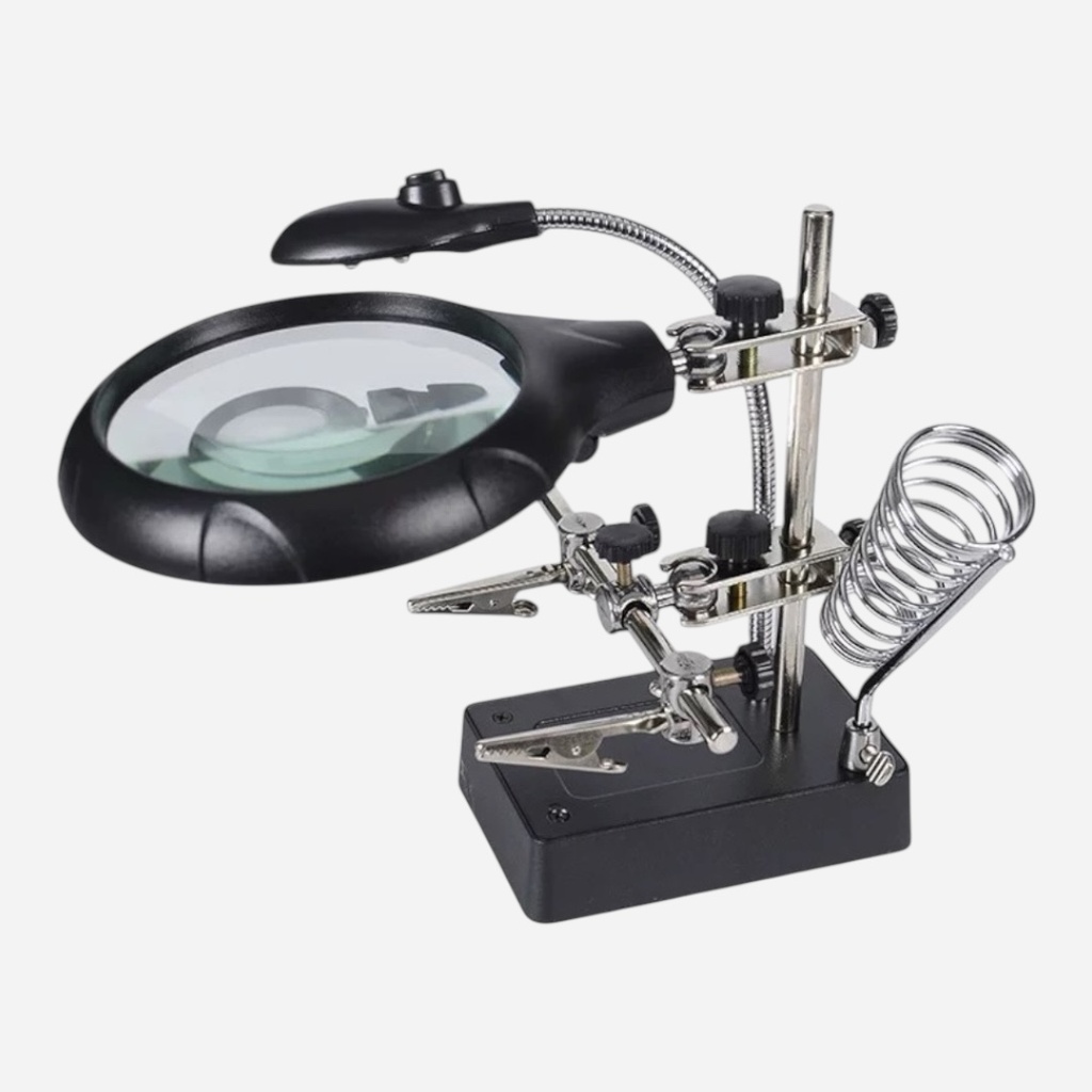 OVJ 5-LED Auxillary Clip Magnifier