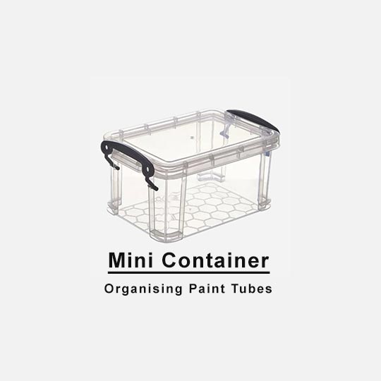 OVJ Plastic Storage Box (L)15cm x (W)10cm x (H)8cm