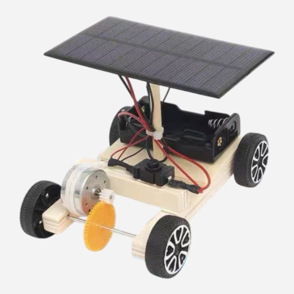 OVJ STEM Building Kit - Solar Power Car (Assembly Required)