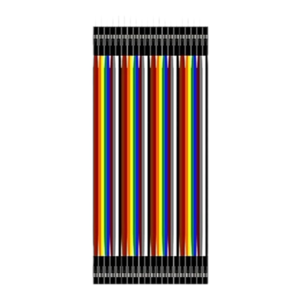 OVJ 40-Way Jumper Wire Male/Male 10cm