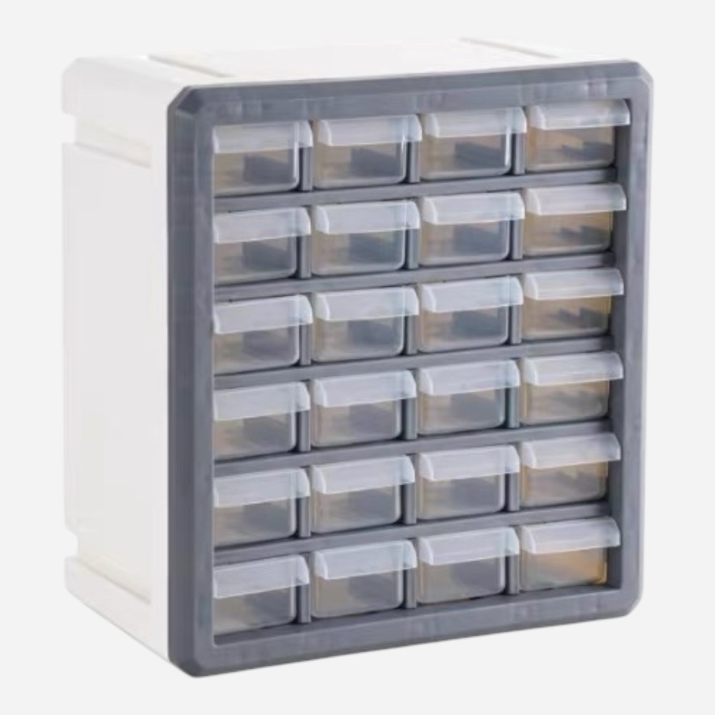OVJ Modular Storage Shelf 24-Drawer