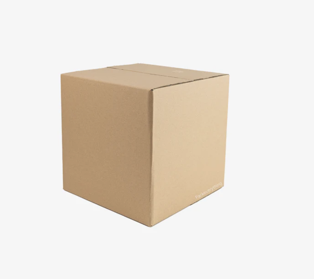 OVJ Brown Kraft Cube Box 15cm x 15cm x 15cm
