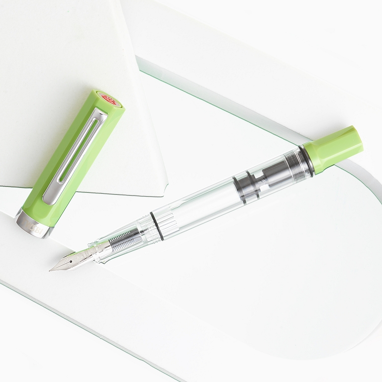 TWSBI Eco Matcha Green Fountain Pen Broad