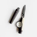 OVJ Sirius Black Teflon-Coated Ceramic Scissors 135mm