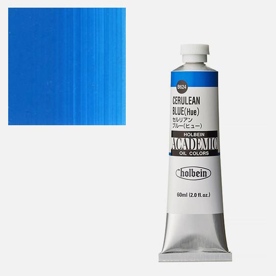 HOLBEIN Academic Oil Color 60ml Cerulean Blue Hue